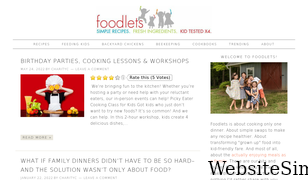 foodlets.com Screenshot