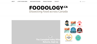 foodology.ca Screenshot
