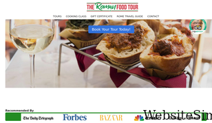foodtourrome.com Screenshot