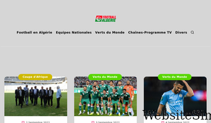 foot-algerie.com Screenshot