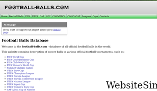 football-balls.com Screenshot