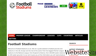 football-stadiums.co.uk Screenshot