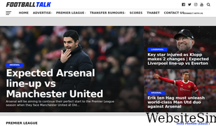 football-talk.co.uk Screenshot