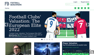 footballbenchmark.com Screenshot