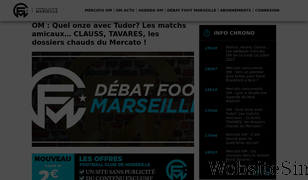footballclubdemarseille.fr Screenshot