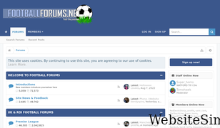footballforums.net Screenshot