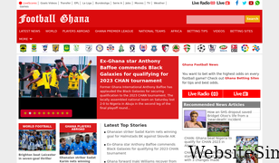footballghana.com Screenshot