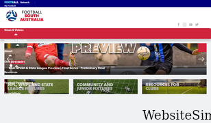 footballsa.com.au Screenshot