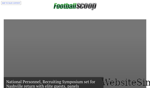 footballscoop.com Screenshot