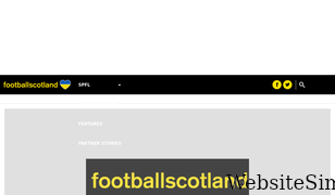 footballscotland.co.uk Screenshot