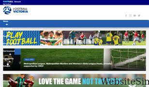 footballvictoria.com.au Screenshot
