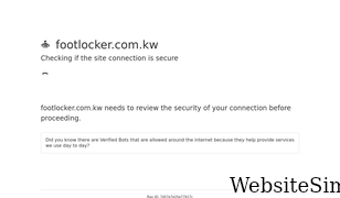 footlocker.com.kw Screenshot