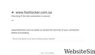 footlocker.com.sa Screenshot