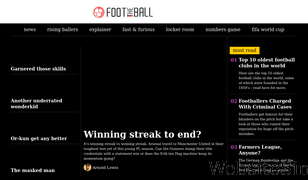 foottheball.com Screenshot