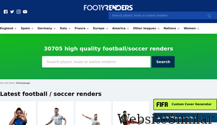 footyrenders.com Screenshot