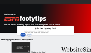 footytips.com.au Screenshot