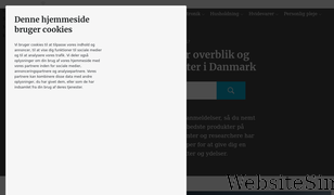 forbruger-test.dk Screenshot