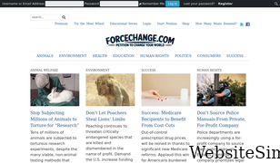 forcechange.com Screenshot