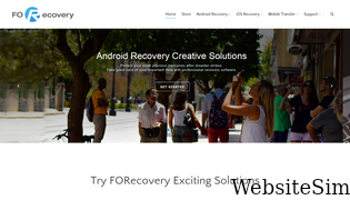 forecovery.com Screenshot