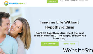 forefronthealth.com Screenshot