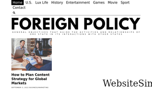 foreignpolicyi.org Screenshot