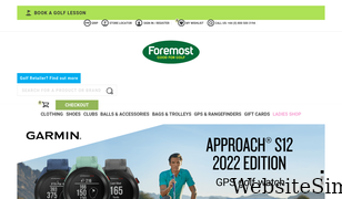 foremostgolf.com Screenshot