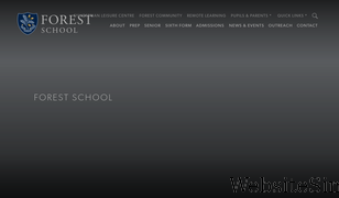 forest.org.uk Screenshot