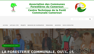 foretcommunale-cameroun.org Screenshot