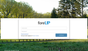 foreupsoftware.com Screenshot