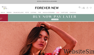 forevernew.co.in Screenshot