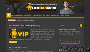 forexrobotnation.com Screenshot