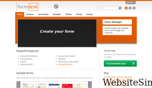formdesk.com Screenshot