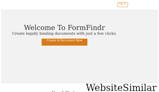 formfindr.com Screenshot