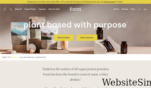 formnutrition.com Screenshot