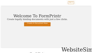 formprintr.com Screenshot