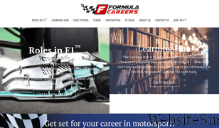 formulacareers.com Screenshot
