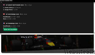 formule1.nl Screenshot