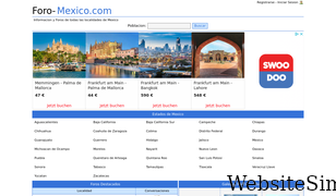 foro-mexico.com Screenshot