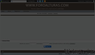 foroalturas.com Screenshot