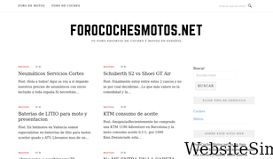 forocochesmotos.net Screenshot