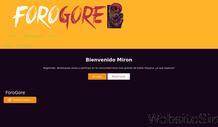 forogore.com Screenshot