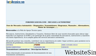 foromecanicos.com Screenshot