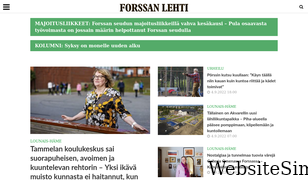 forssanlehti.fi Screenshot