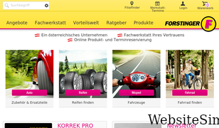 forstinger.com Screenshot