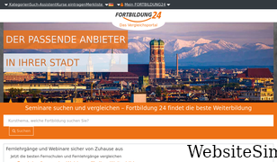 fortbildung24.com Screenshot