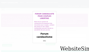 forum-candaulisme.fr Screenshot