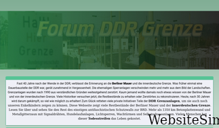 forum-ddr-grenze.de Screenshot