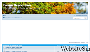 forum-depression.com Screenshot