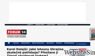 forum24.cz Screenshot