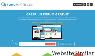 forumactif.com Screenshot